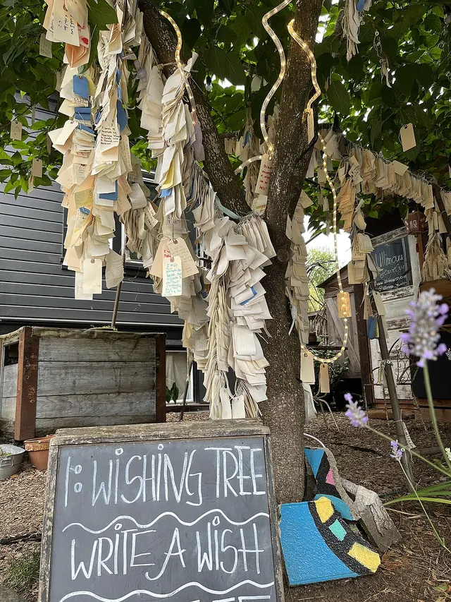 Wish trees in Portland, Oregon