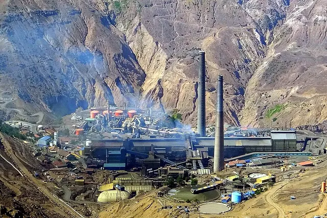 List of copper smelters in Chile