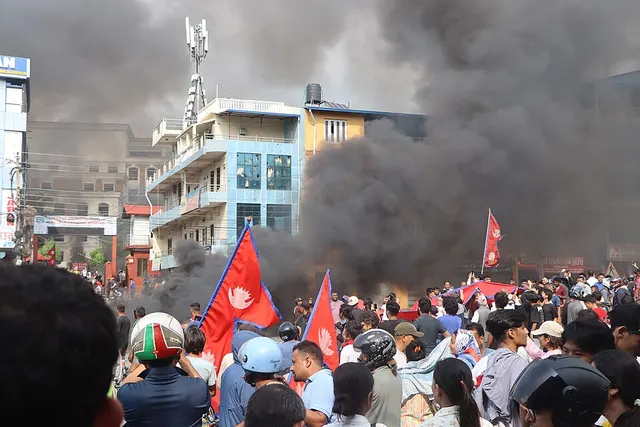 Manifestations de la génération Z au Népal