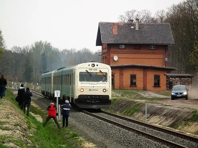 Wymiarki railway station