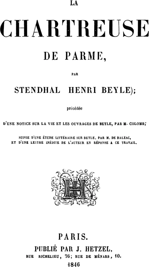 La Chartreuse de Parme