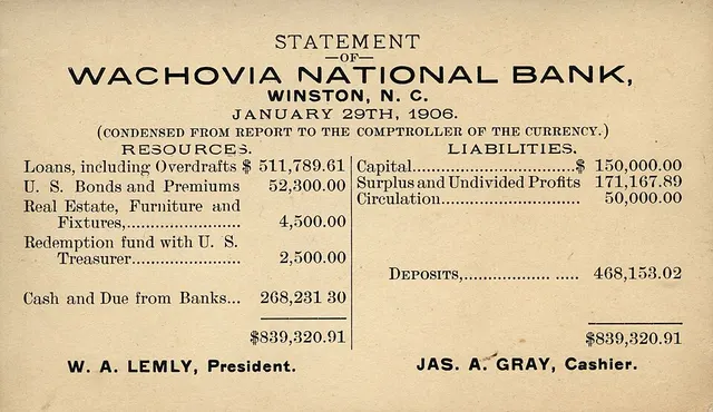 Financial statement