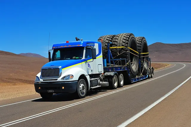Flatbed truck