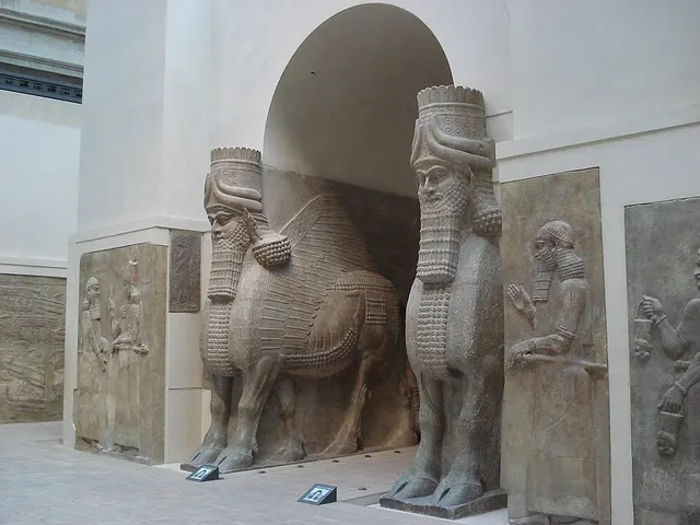 Lamassus du palais de Khorsabad