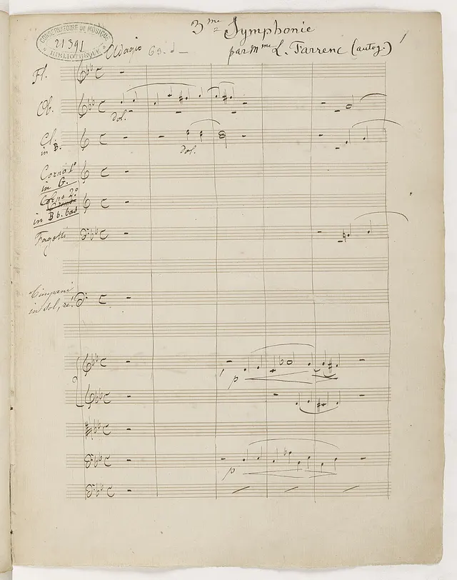 Symphonie no 3 de Farrenc