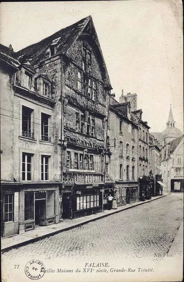 Maison du 74 rue de la Trinité à Falaise