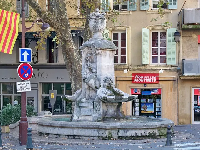 Fontaine du cours Sextius