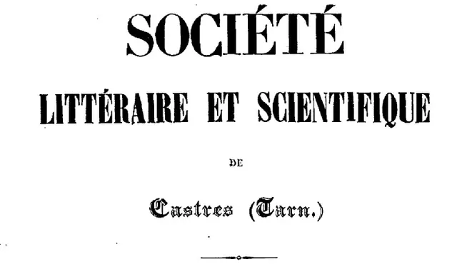 Société littéraire et scientifique de Castres