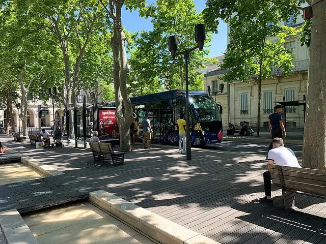 Ligne T2 du bus à haut niveau de service de Nîmes