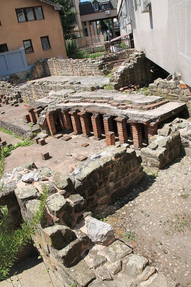 Thermes romains à Čačak