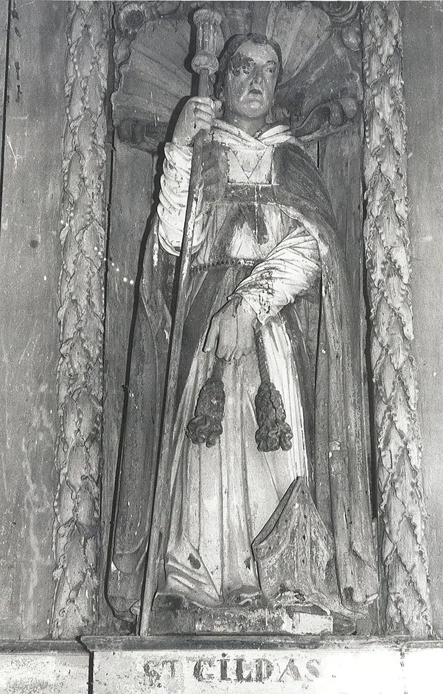 Statue de saint Gildas