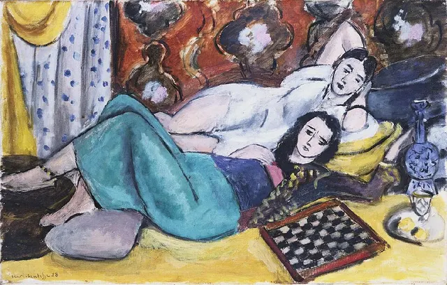 Le Repos des modèles