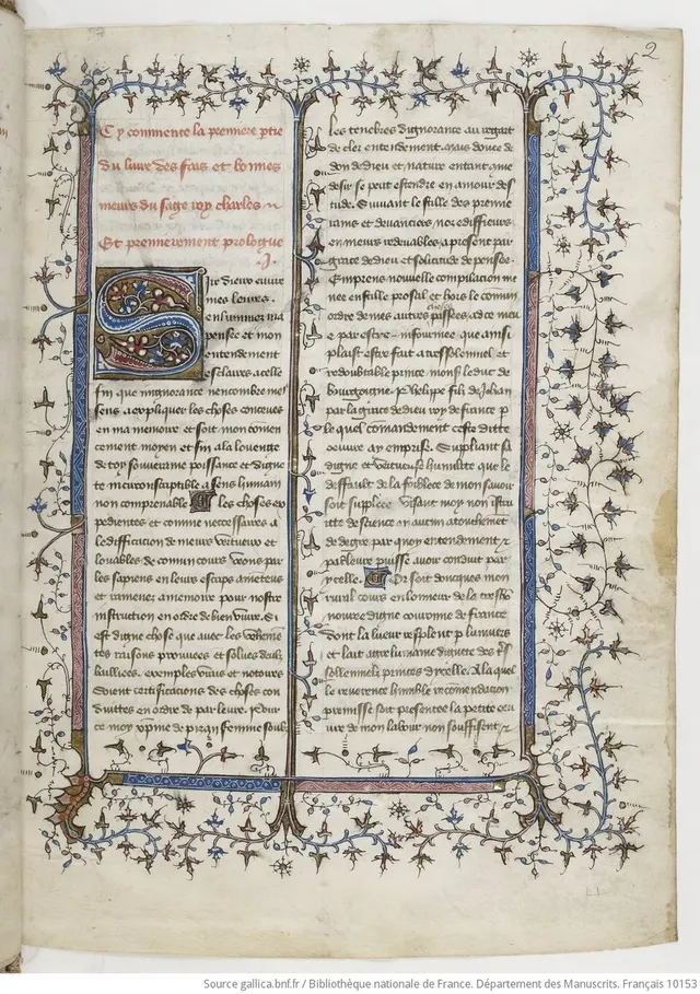 Le Livre des faits et bonnes mœurs du sage roi Charles V