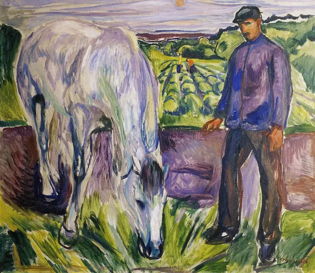 Homme au cheval