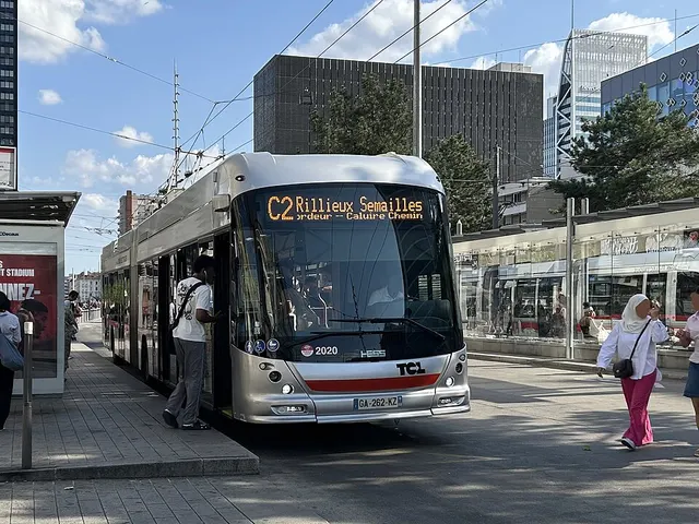 Ligne C2 du trolleybus de Lyon