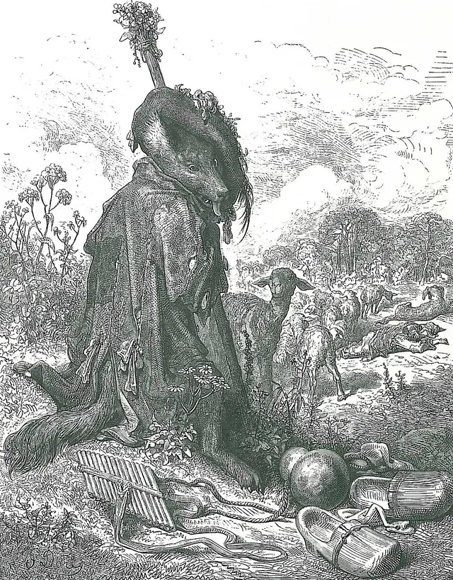 Le Loup devenu berger