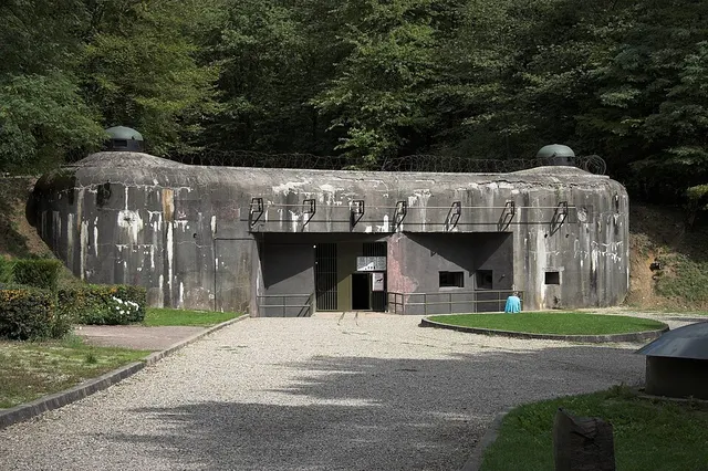 Entrée des ouvrages de la ligne Maginot