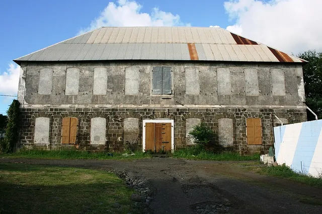 Grande Maison de l'ancien domaine sucrier de Savanna