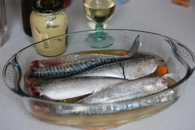 Maquereau au vin blanc