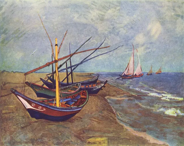 Barques aux Saintes-Maries