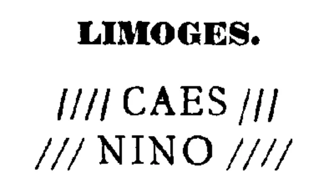 Borne milliaire de Limoges