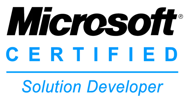 Microsoft Certified Solution Developer