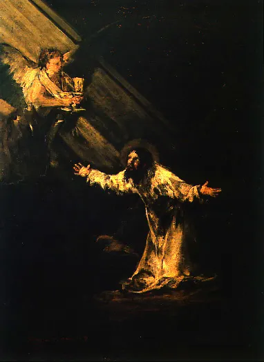 Christ au jardin des oliviers