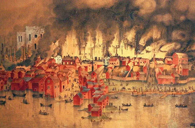 Grand incendie d'Oulu de 1822