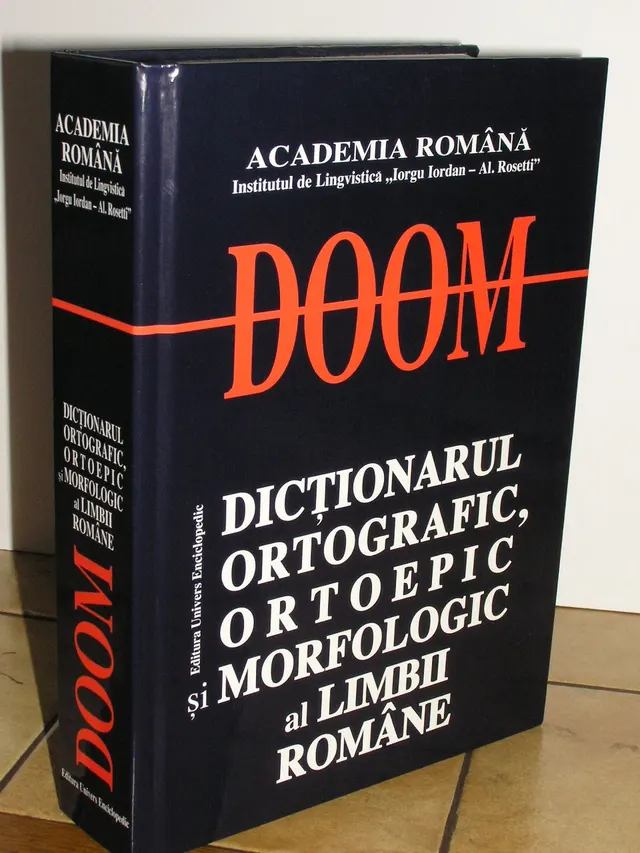 Dictionnaire orthographique, orthoépique et morphologique de la langue roumaine